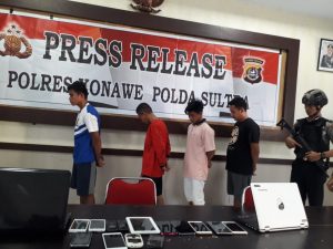 Dua Saudara Spesialis Penjarah Rumah Lintas Kabupaten Ditangkap di Konawe