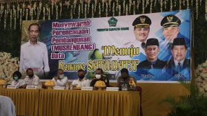 Sinkronkan Data Pembangunan Daerah, Pemkab Konawe Gelar Musrenbang