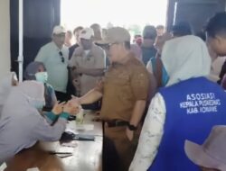 Pj Bupati Konawe Tinjau Sunatan Masal di Kecamatan Routa