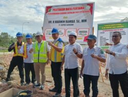 Pj Bupati Lakukan Peletakan Batu Pertama Pembangunan Gedung Jantung Terpadu RSUD Konawe