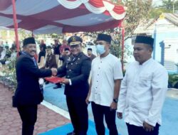 Dua Napi Rutan Unaaha Dapat Remisi Bebas, Pj. Bupati Konawe: Semoga Menjadi Pribadi yang Baik