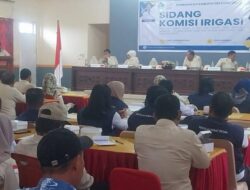 Sidang Komisi Irigasi, Pj Bupati Konawe Ingatkan Perlunya Kolaborasi dan Sinergitas